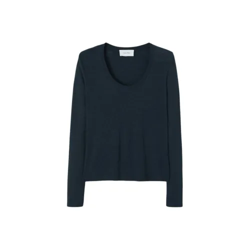 AMERICAN VINTAGE A.M T Рубашка Женская Морской Синий