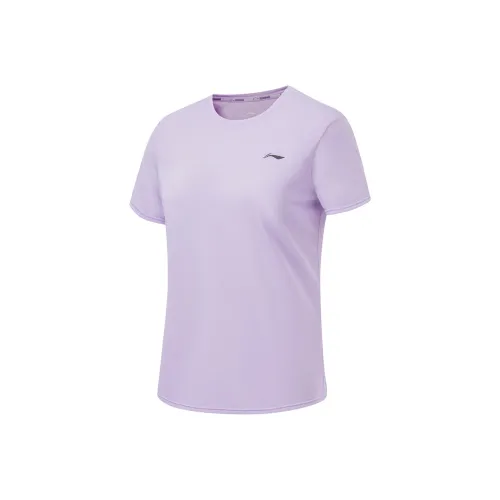 LINING Running Collection Свет Элегантность Фиолетовый Женские Т-рубашки