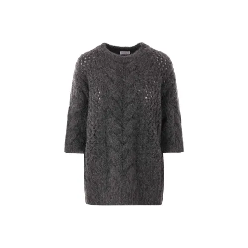 BRUNELLO CUCINELLI SS24 Трикотаж Женский Темно-Серый