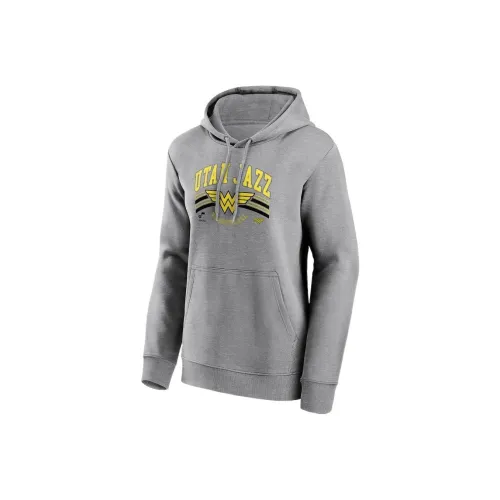 NBA Utah Jazz DC Чудеса Толстовка Женские Серый