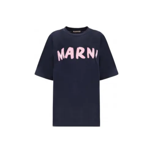 MARNI Синий черный Женские рубашки T