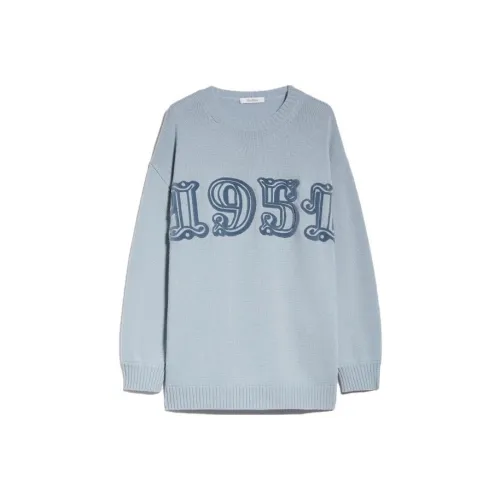 MaxMara Свитер Женский Светло-Синий