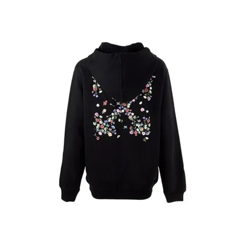 Off Белый SS21 Черный Женские Свитшоты