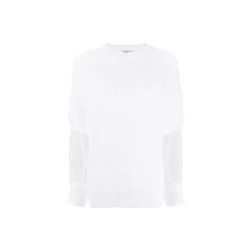 Brunello Cucinelli Белый Женские Трикотаж