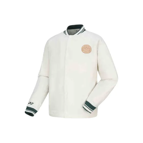 YONEX Training Series Бадминтон Джерси Мужской Айвори Белый