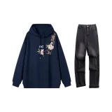 Темно-синий + Черный