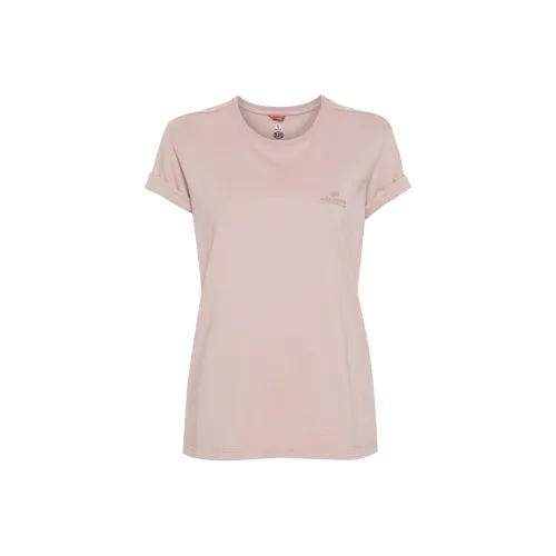 PARAJUMPERS SS24 Рукав с оборванным плечом T-рубашка Женская Светло-фиолетовая