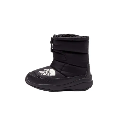 The North Face Nuptse Slip-Resistant Abrasion-Resistant Детские ботинки Черные Детские