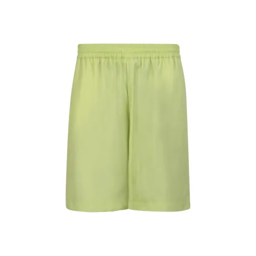 BONSAI STUDIO Повседневные шорты Мужские Зеленые