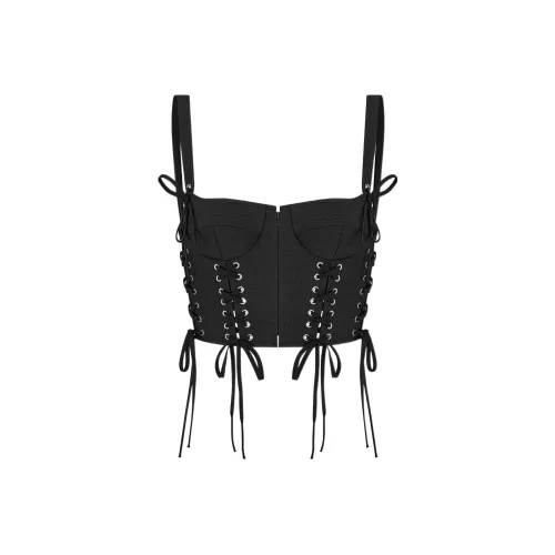 DIOR FW22 Топ на бретелях Женский Черный