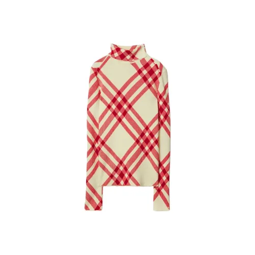 Burberry SS24 Свитер Женские Mailbox Red