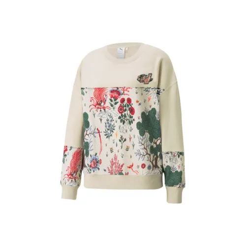PUMA x Liberty Collaboration Березовая древесина Женские Свитшоты