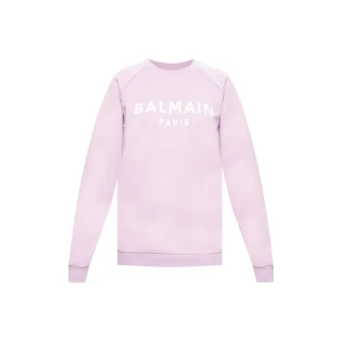 BALMAIN Светло-фиолетовый Женские Свитшоты
