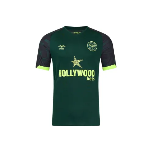 Umbro FW24 Футбол Джерси Мужской Зеленый Черный