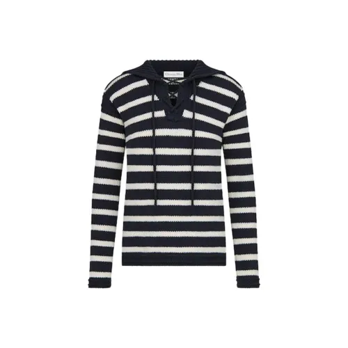 Dior Quarterly New Products Морской синий Женские кашемировые свитеры