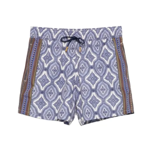 ETRO Многоцветные Мужские Повседневные Шорты