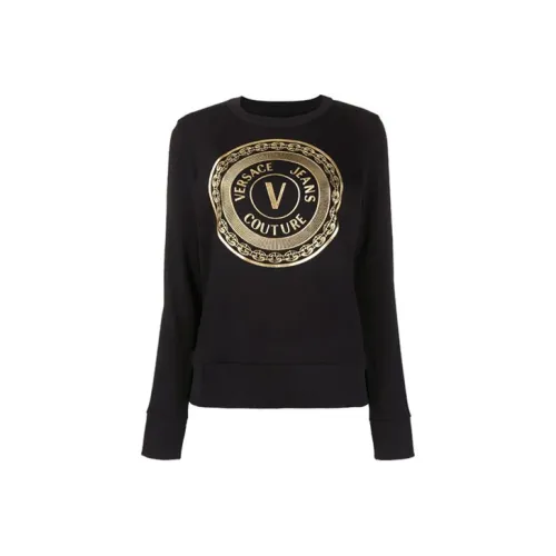 VERSACE JEANS COUTURE Толстовка Женская Черная