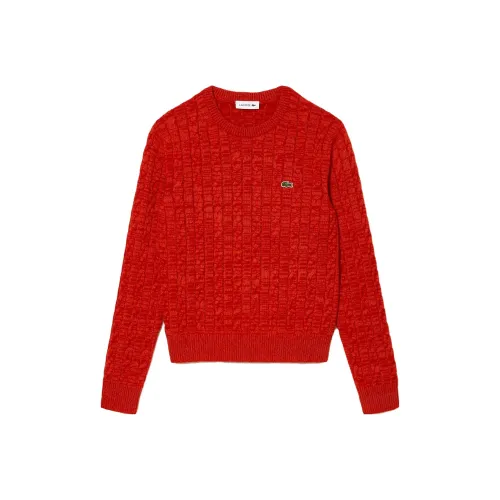LACOSTE Красный Женские Свитеры