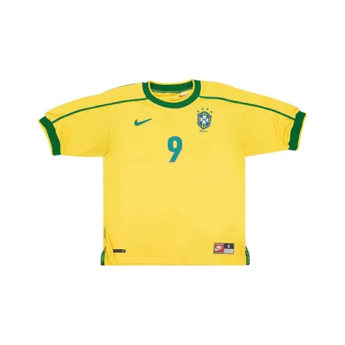 Nike Brazil 1998 Reissue Футбол Джерси Мужской Сосновый зеленый Счастливый Зеленый