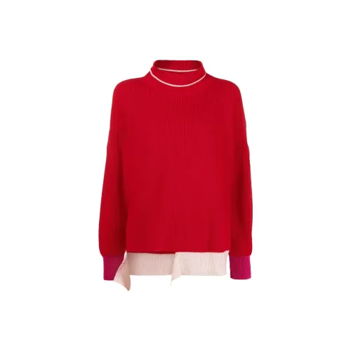 MARNI Красный Женские Кашемировые Свитеры