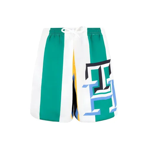 Tommy Hilfiger Многоцветные полосы 0CD Мужские Повседневные Шорты