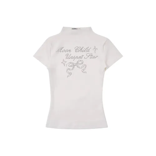 PLAY BUSH T-рубашка Женская Белая