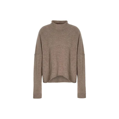 Giorgio Armani Голубино-серые Женские Свитеры