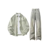 Set (Green Top + Yellow Mud Pants)  
Комплект (Зеленый топ + Желтые грязные штаны)