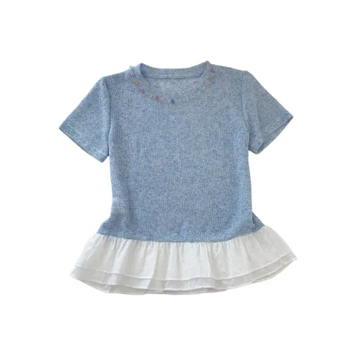 OUBO Синие Женские Футболки