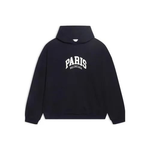 Balenciaga City Collection SS22 Свитшот Loose Fit Женский Черный