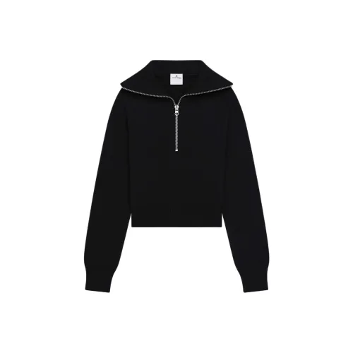 COURREGES Черный/Черный Женские Свитера