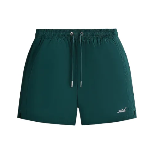 KITH Повседневные шорты Мужские Темно-зеленые