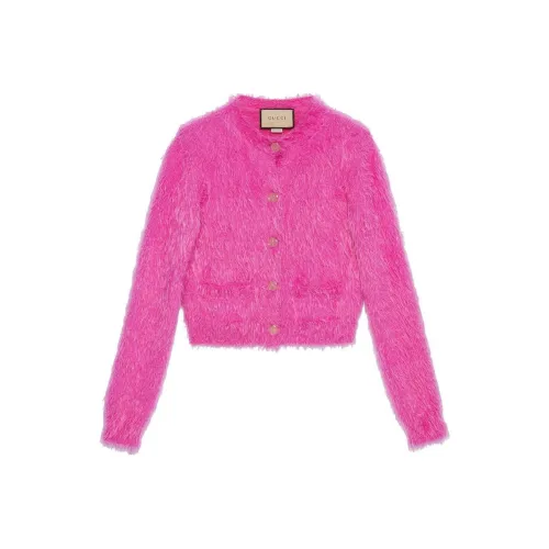 GUCCI SS22 Трикотаж Женский Розовый Красный