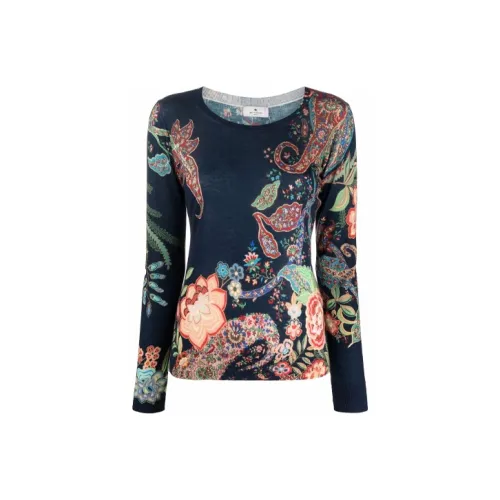 ETRO Многоцветные Женские Кашемировые Свитеры
