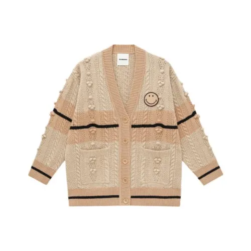 Sandro FW22 Трикотаж Женский Бежевый Желтый