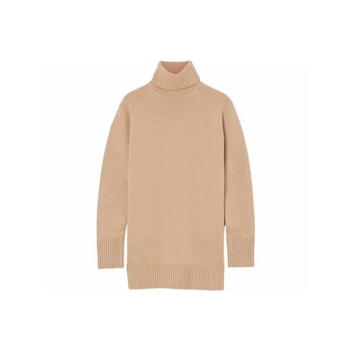 MaxMara Верблюжий Женские Кашемировые Свитеры