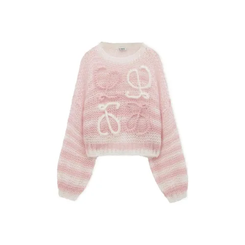 LOEWE FW24 Трикотаж Женский Розовый
