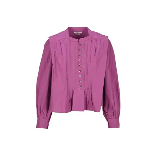 ISABEL MARANT ETOILE Фиолетовые Женские Рубашки