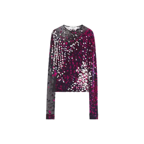 Lanvin T Рубашка Женская Бордовая