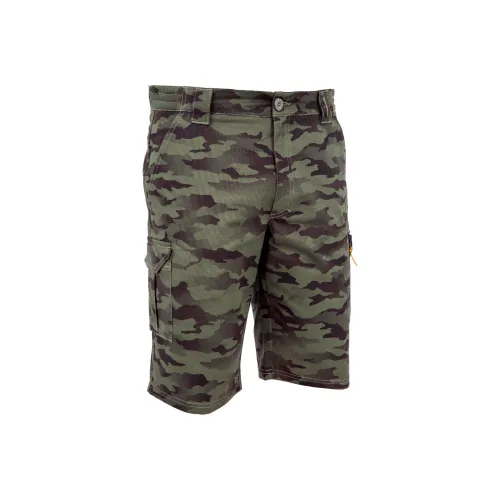 DECATHLON SOLOGNAC500 Collection Повседневные шорты Мужские Камуфляж Зеленый