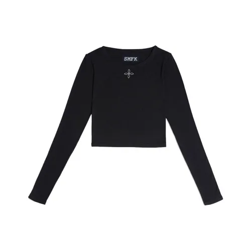 SMFK FW22 Трикотаж Женский Полуночный Черный