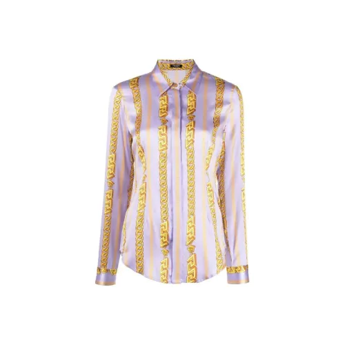 VERSACE Фиолетовые Женские Рубашки