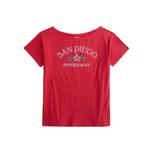 Hollister Женские красные футболки