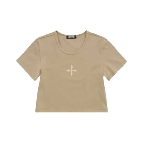 SMFK Темная кожа Женские T-рубашки