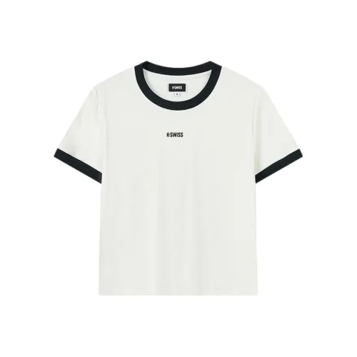 KSWISS SS24 T Рубашка Женская Белый эвриалы