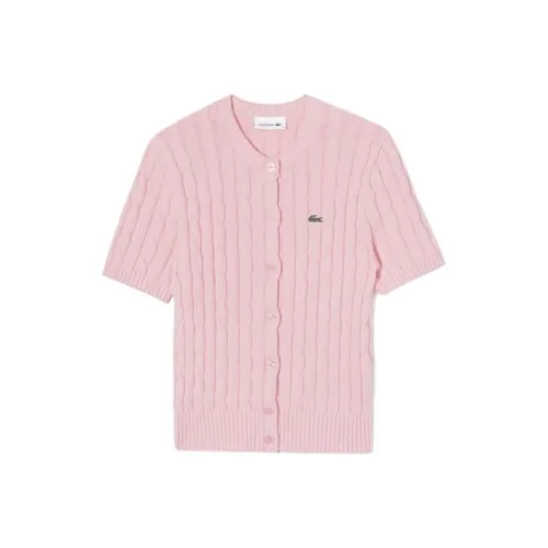 LACOSTE Трикотаж Женский Светло-Розовый