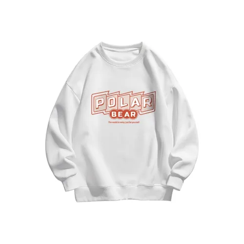 Белый медведь Унисекс Свитшоты
