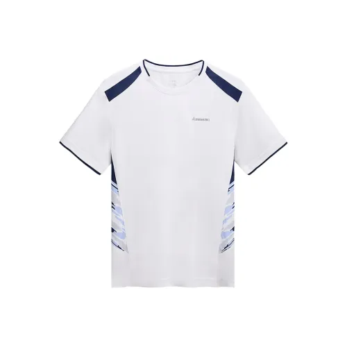 Кавасаки Match Clothing Collection Бадминтон Джерси Унисекс Белый Синий