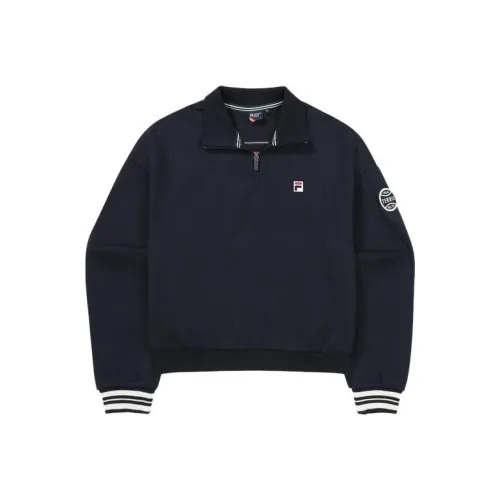 FILA Темно-синий Женские Свитшоты