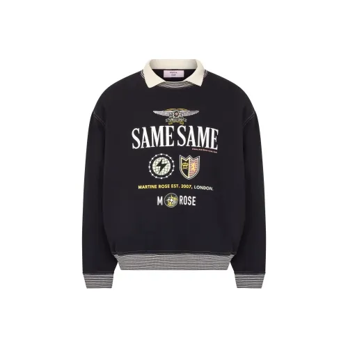 Martine Rose FW24 Свитшот Женский Черный